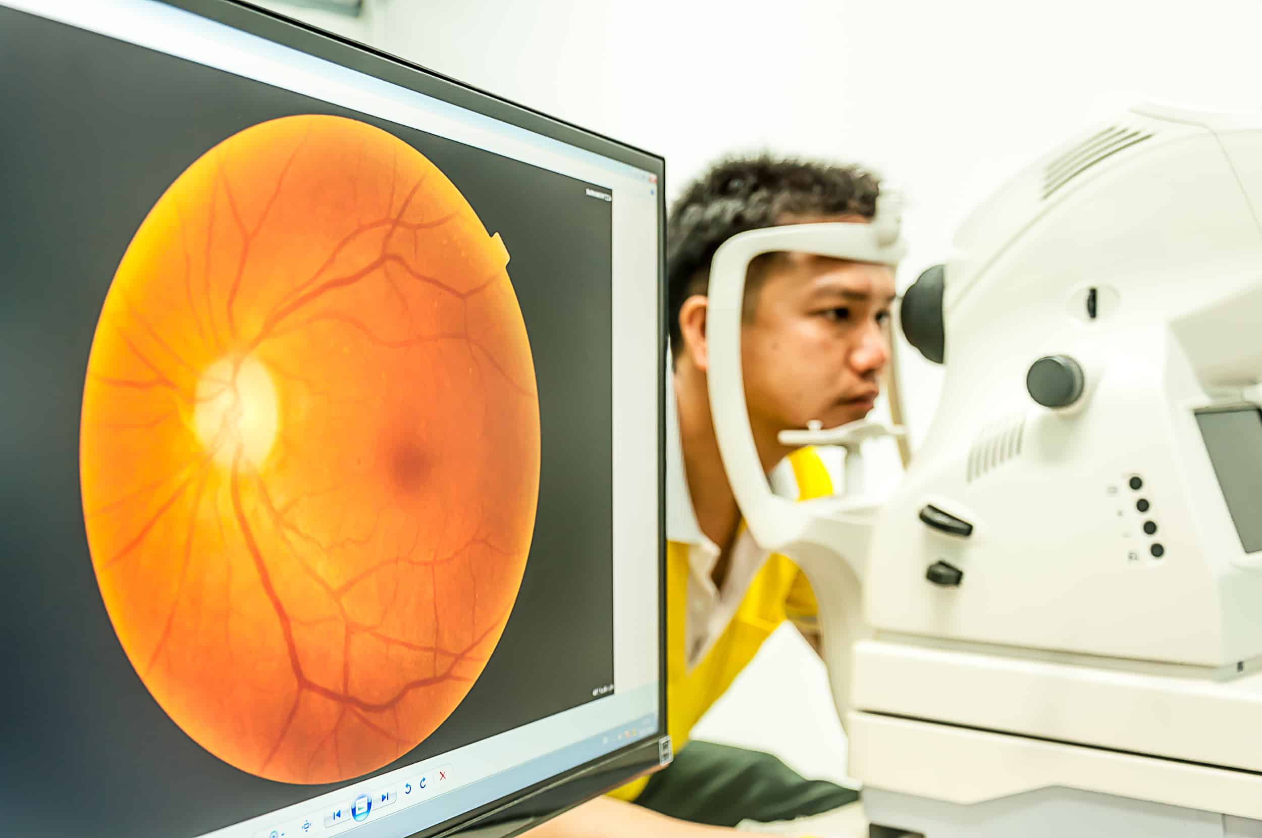 Eye exam detecting health problems